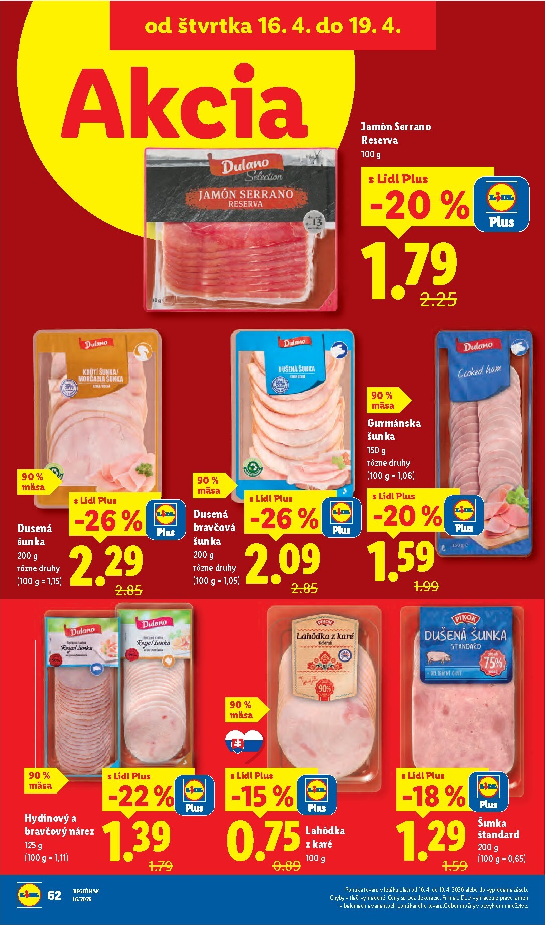lidl - Nový leták Lidl platný od pondelka, 13.04.2026 do nedele, 19.04.2026 - page: 60