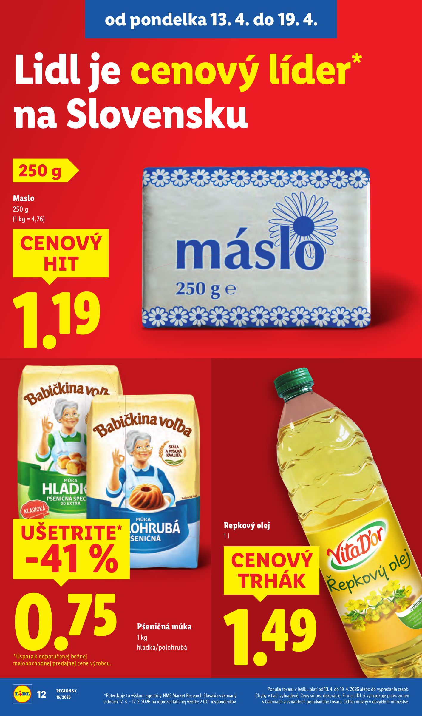 lidl - Aktuálny leták Lidl platný od pondelka, 13.04.2026 do nedele, 19.04.2026 - page: 14
