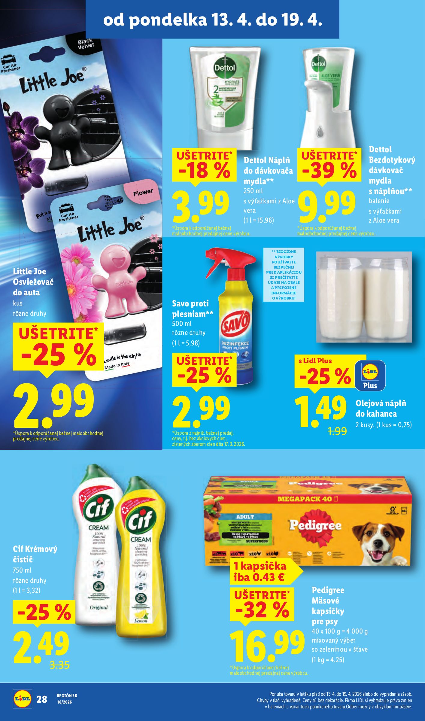 lidl - Aktuálny leták Lidl platný od pondelka, 13.04.2026 do nedele, 19.04.2026 - page: 30