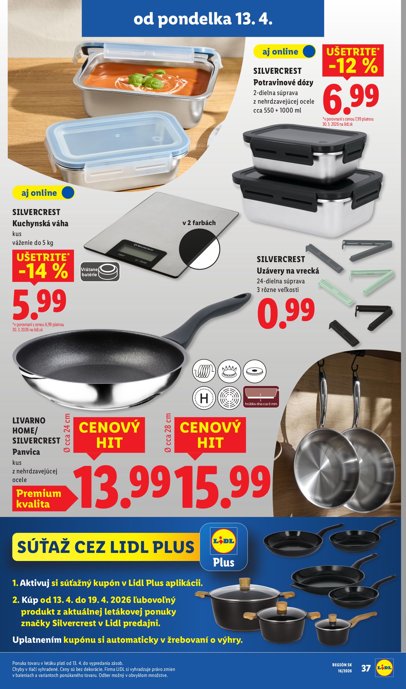 lidl - Aktuálny leták Lidl platný od pondelka, 13.04.2026 do nedele, 19.04.2026 - page: 41