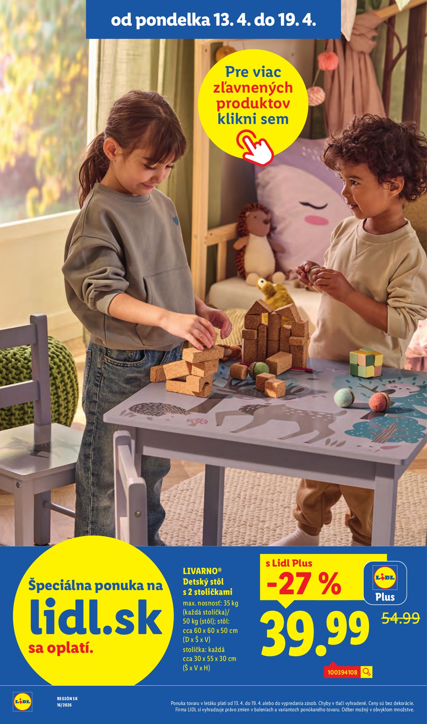 lidl - Aktuálny leták Lidl platný od pondelka, 13.04.2026 do nedele, 19.04.2026 - page: 48