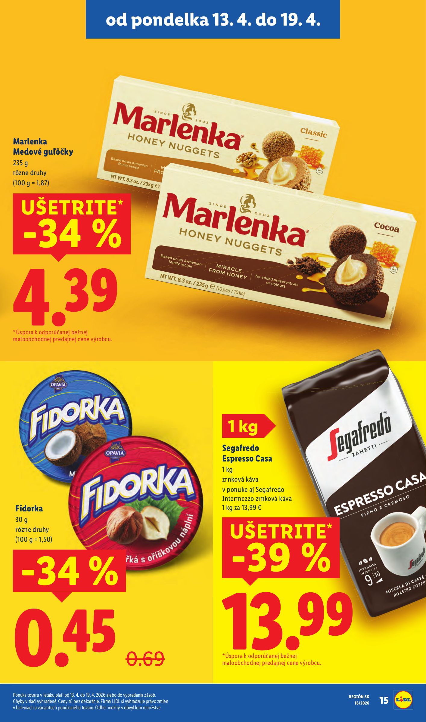 lidl - Aktuálny leták Lidl platný od pondelka, 13.04.2026 do nedele, 19.04.2026 - page: 17