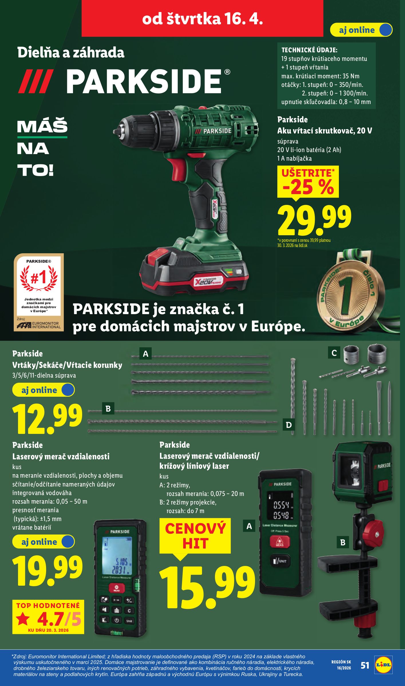 lidl - Aktuálny leták Lidl platný od pondelka, 13.04.2026 do nedele, 19.04.2026 - page: 79