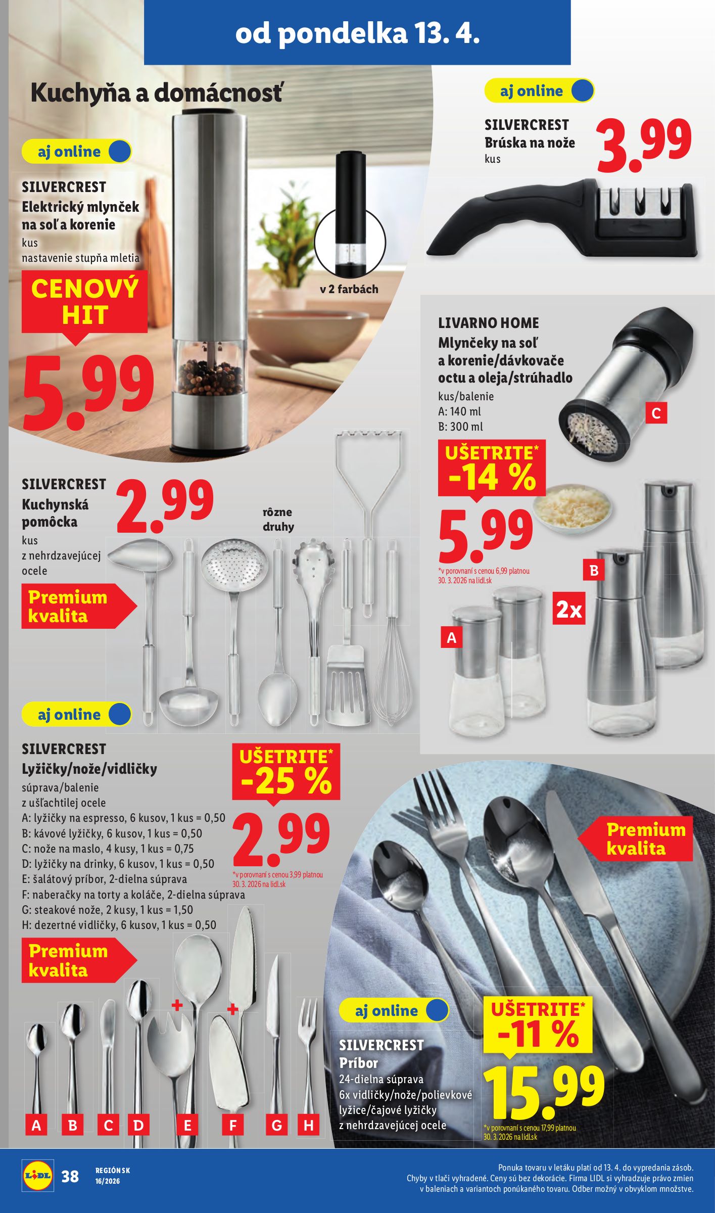 lidl - Aktuálny leták Lidl platný od pondelka, 13.04.2026 do nedele, 19.04.2026 - page: 42