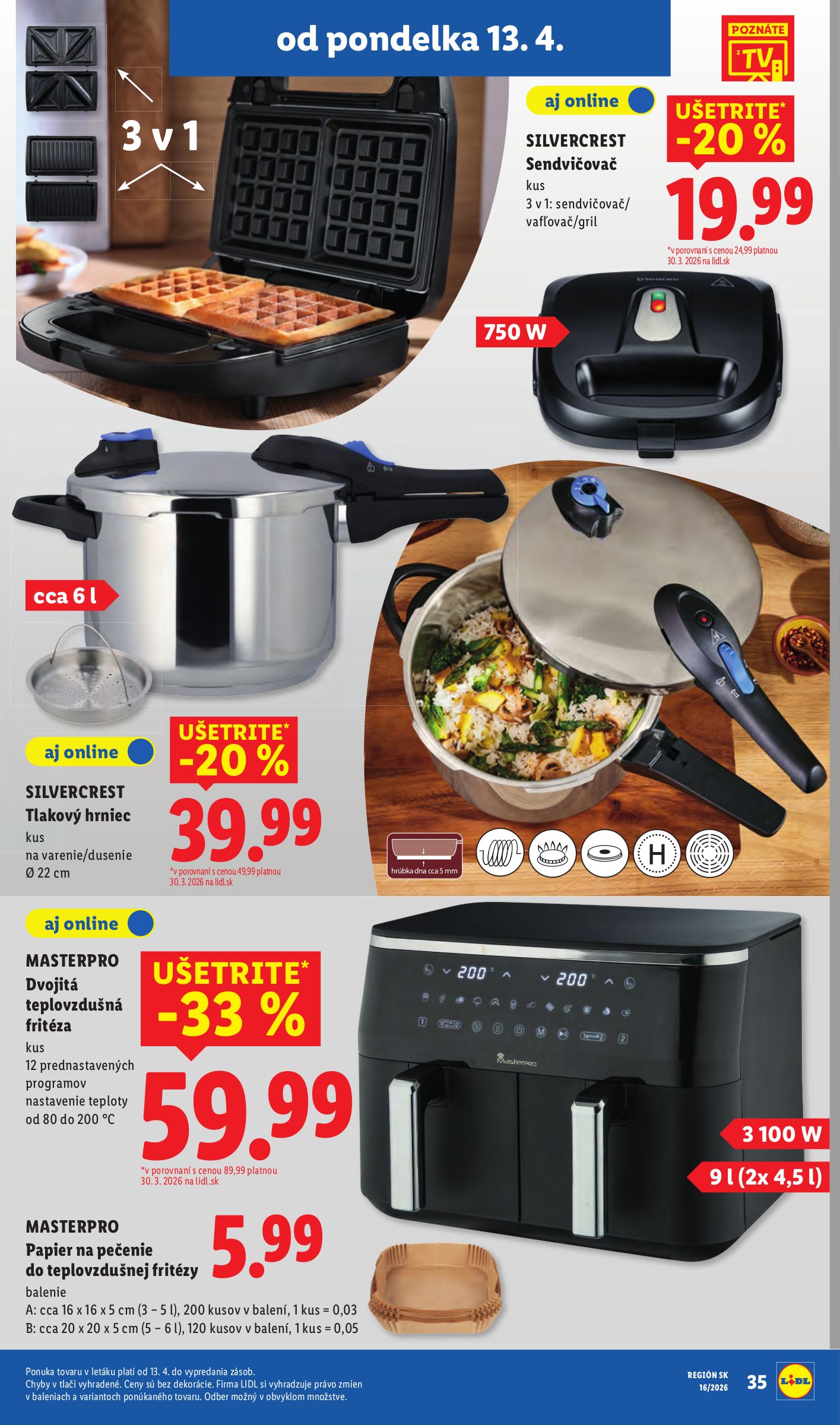 lidl - Aktuálny leták Lidl platný od pondelka, 13.04.2026 do nedele, 19.04.2026 - page: 39