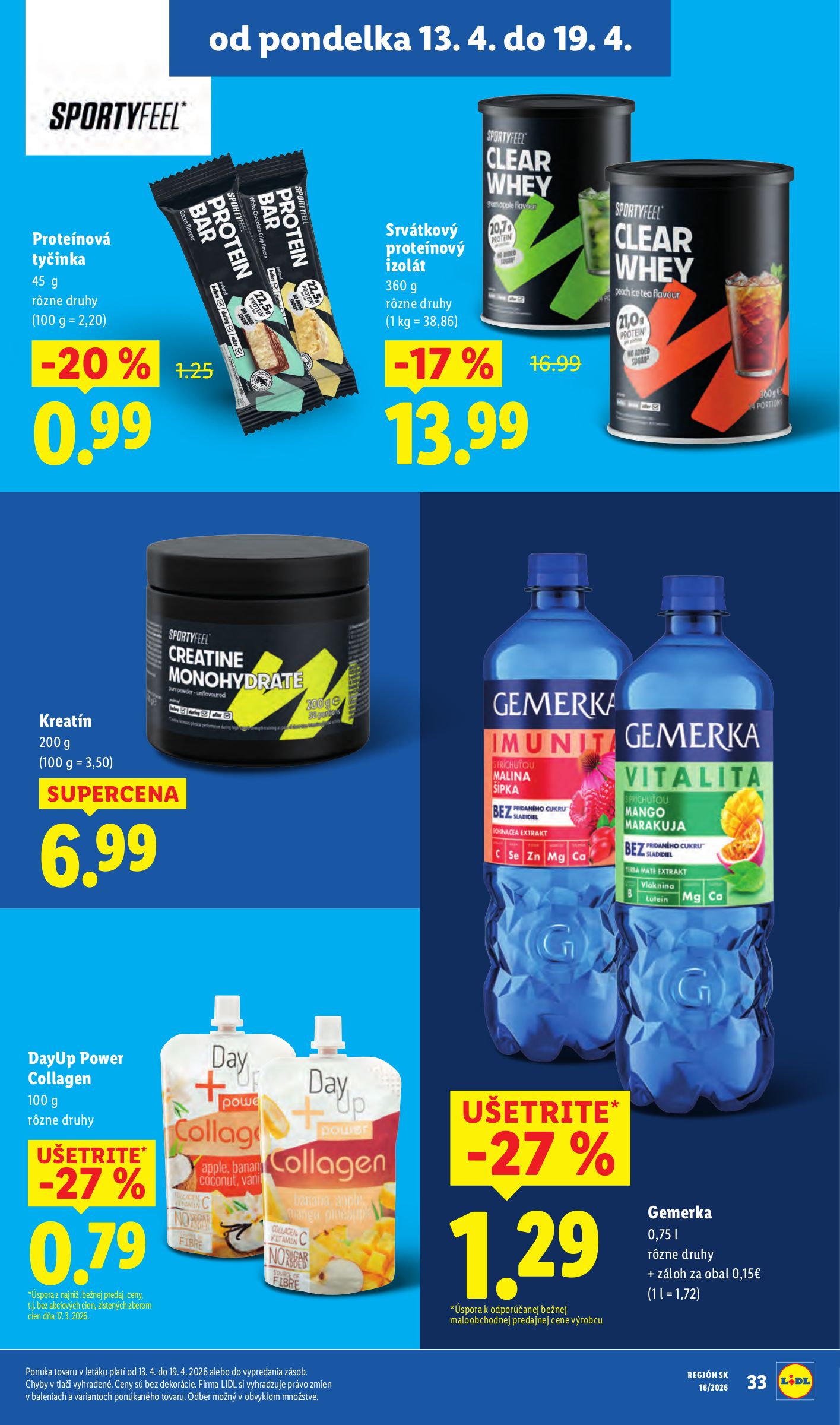 lidl - Aktuálny leták Lidl platný od pondelka, 13.04.2026 do nedele, 19.04.2026 - page: 35