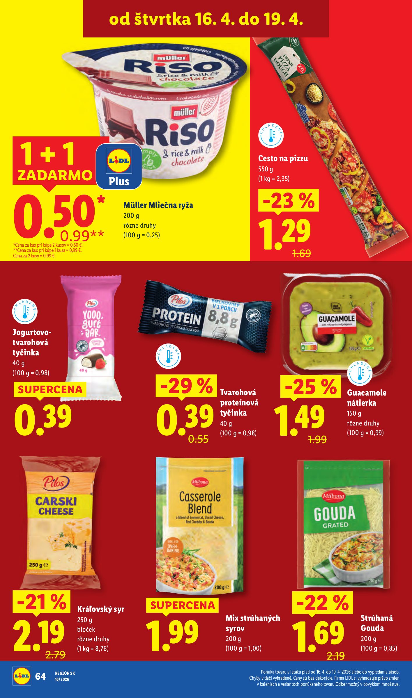 lidl - Aktuálny leták Lidl platný od pondelka, 13.04.2026 do nedele, 19.04.2026 - page: 64