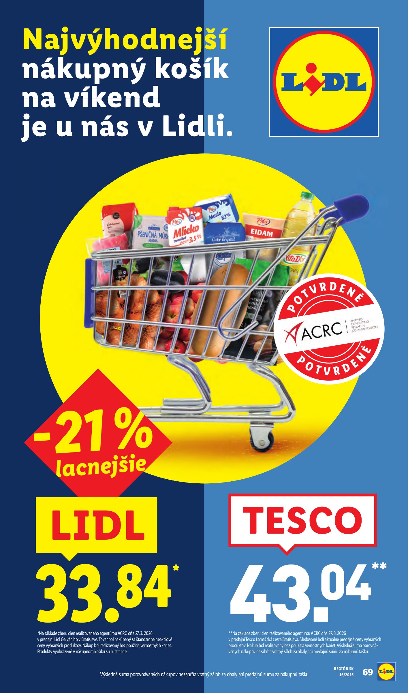 lidl - Aktuálny leták Lidl platný od pondelka, 13.04.2026 do nedele, 19.04.2026 - page: 69