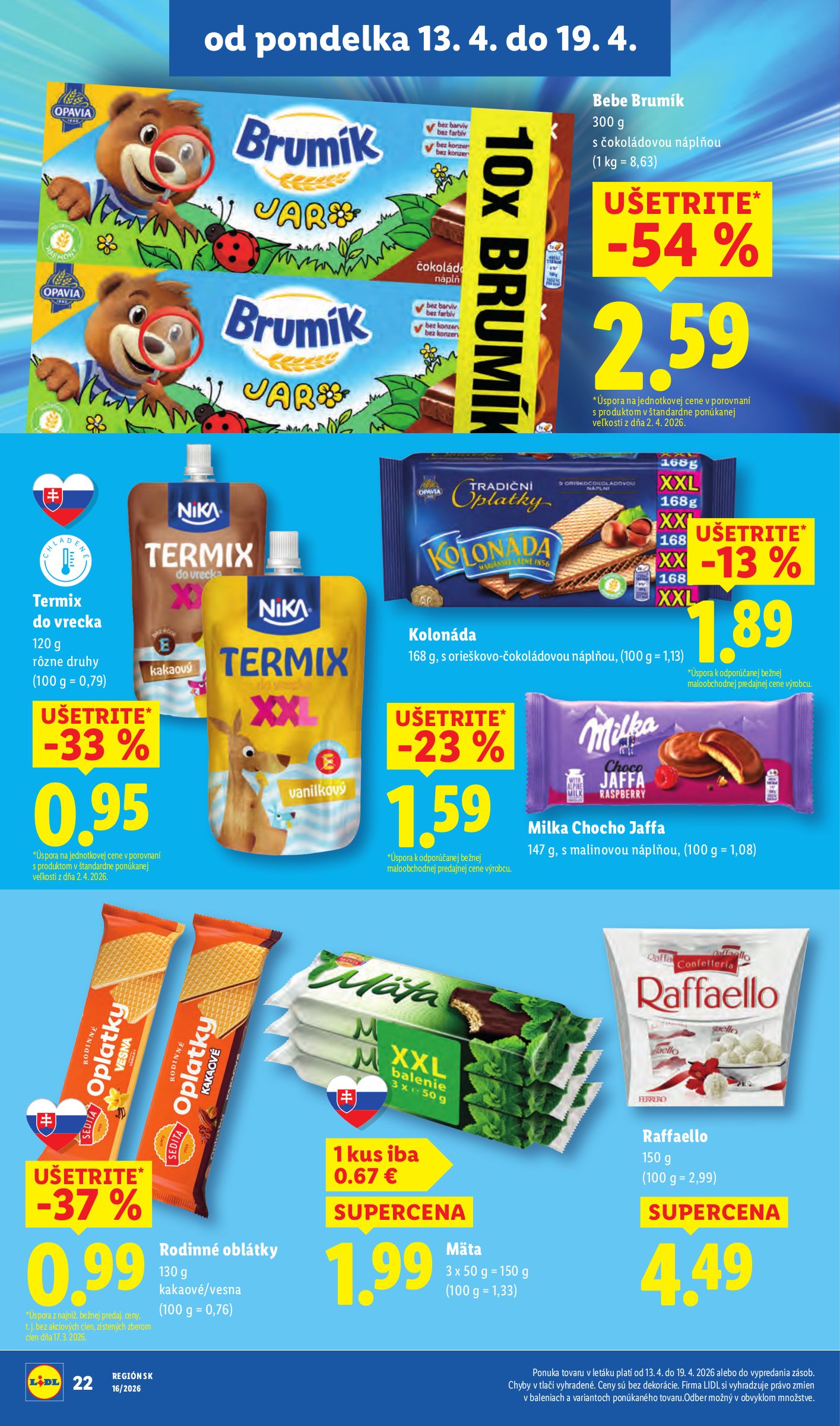 lidl - Aktuálny leták Lidl platný od pondelka, 13.04.2026 do nedele, 19.04.2026 - page: 24