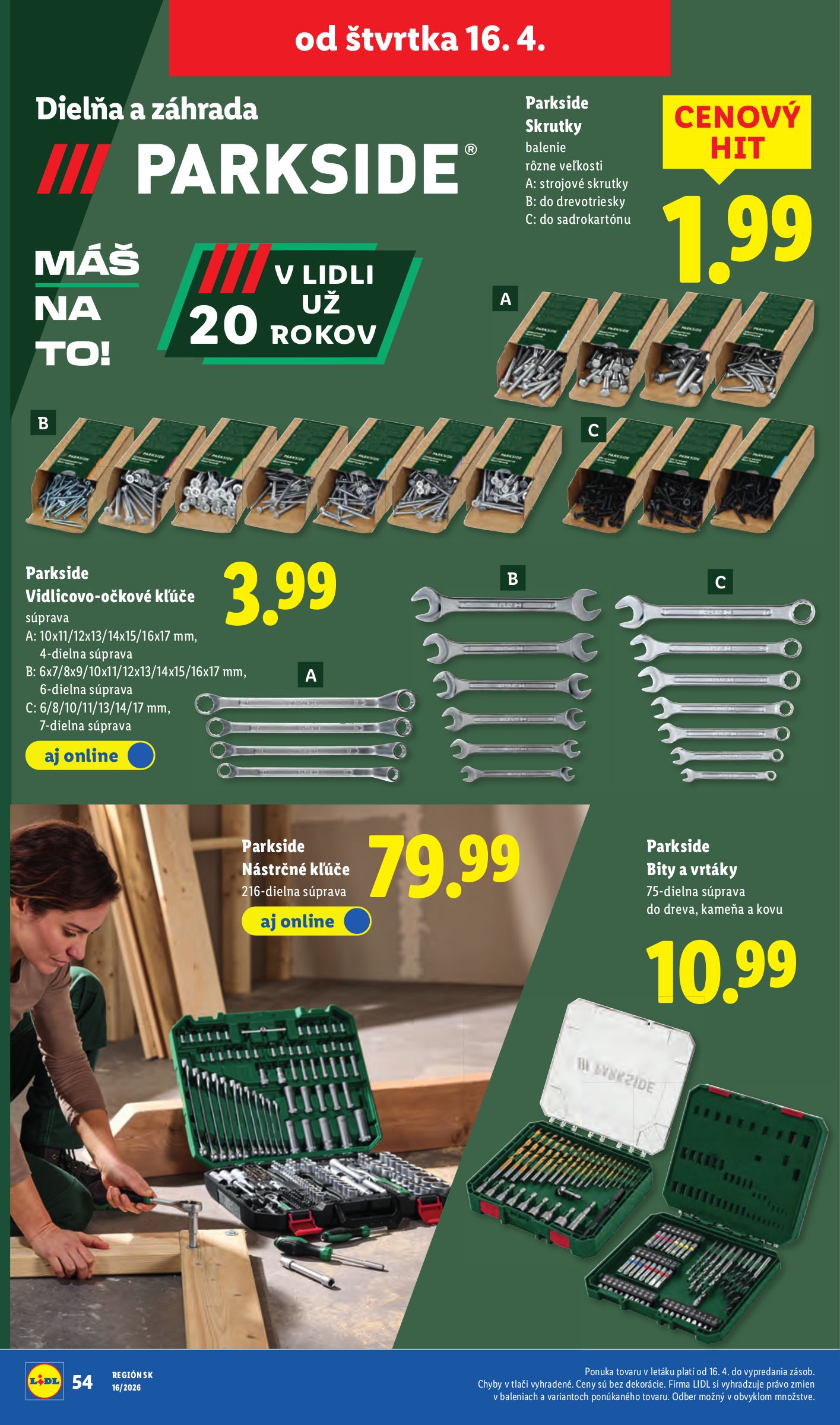 lidl - Aktuálny leták Lidl platný od pondelka, 13.04.2026 do nedele, 19.04.2026 - page: 82