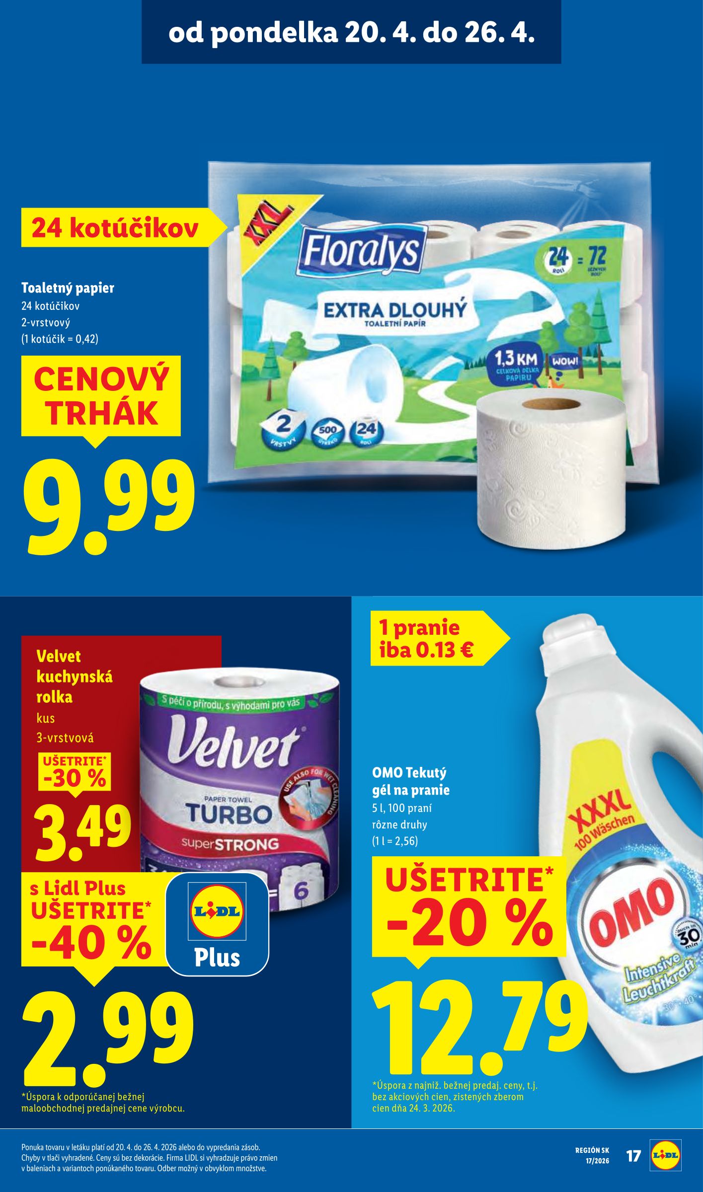 lidl - Nový leták Lidl od pondelka, 20.04.2026 do nedele, 26.04.2026 - page: 17