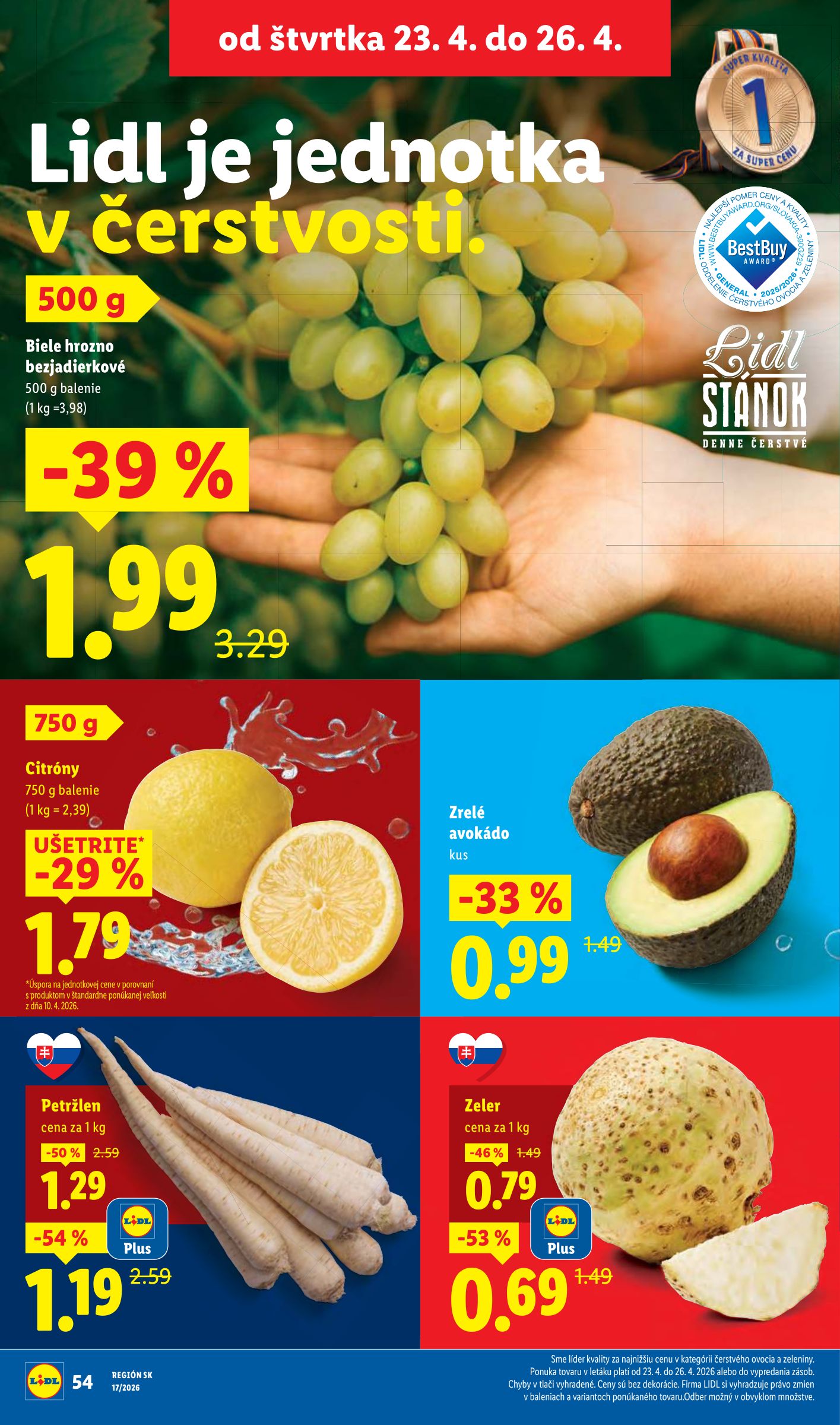 lidl - Nový leták Lidl od pondelka, 20.04.2026 do nedele, 26.04.2026 - page: 60