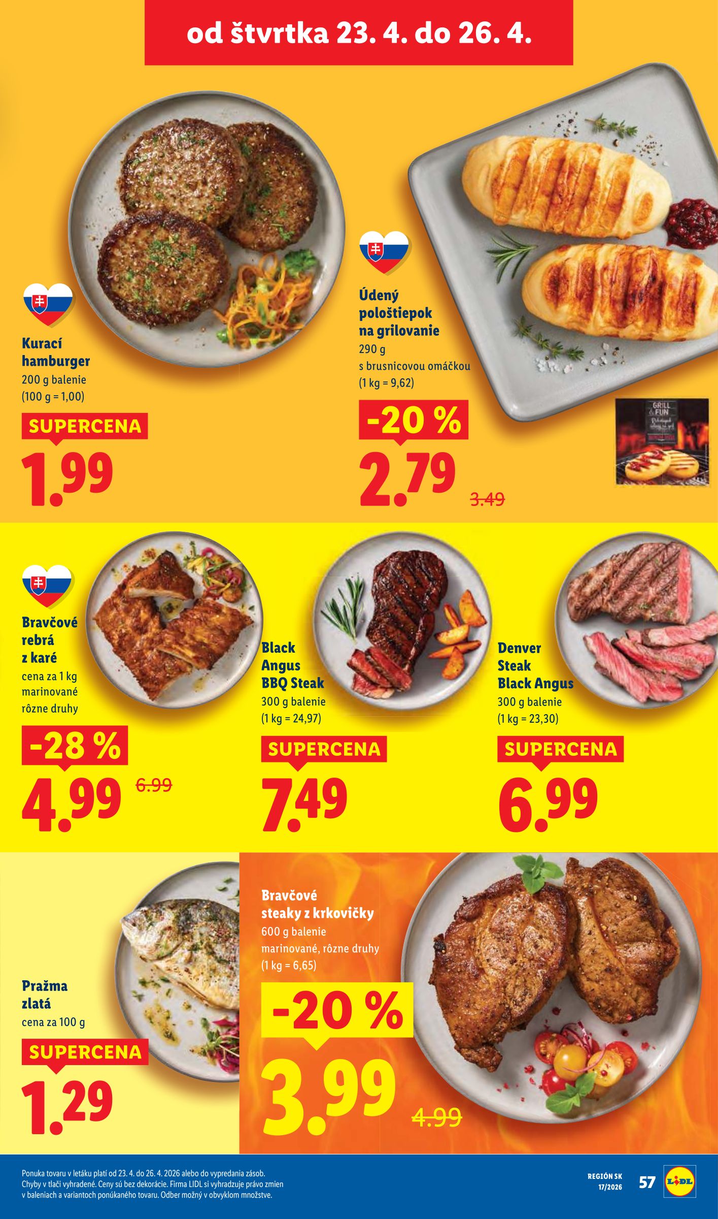 lidl - Nový leták Lidl od pondelka, 20.04.2026 do nedele, 26.04.2026 - page: 63