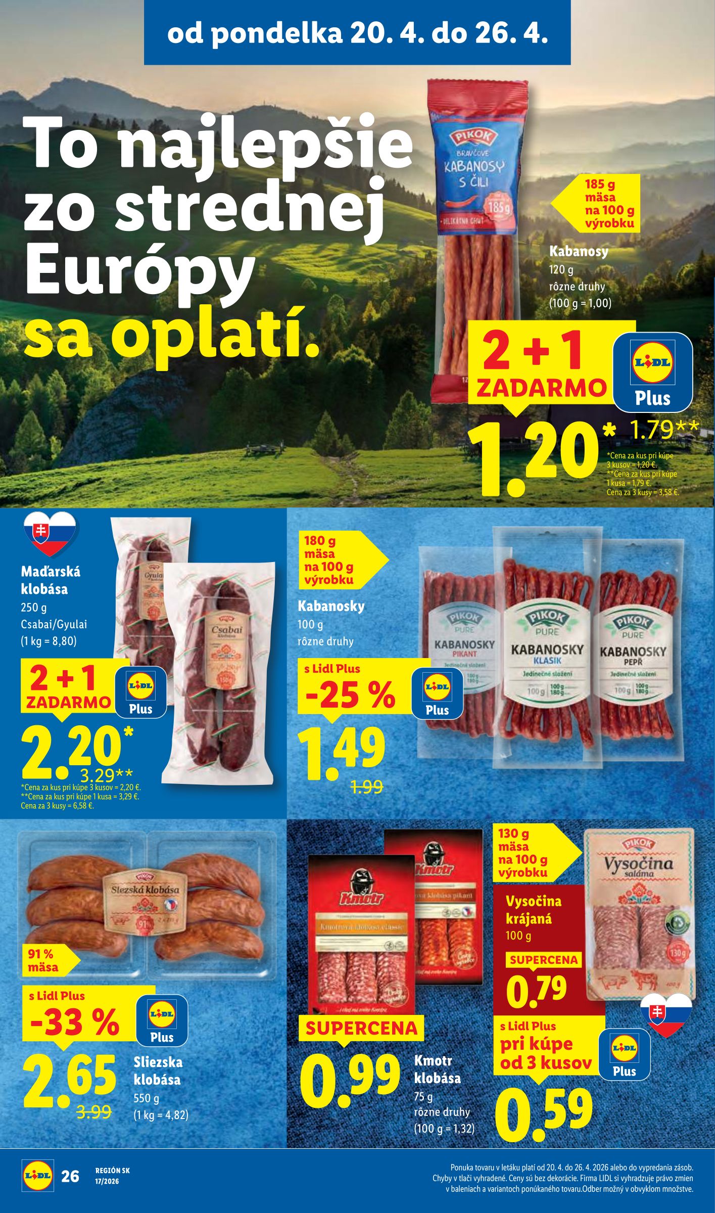 lidl - Nový leták Lidl od pondelka, 20.04.2026 do nedele, 26.04.2026 - page: 28