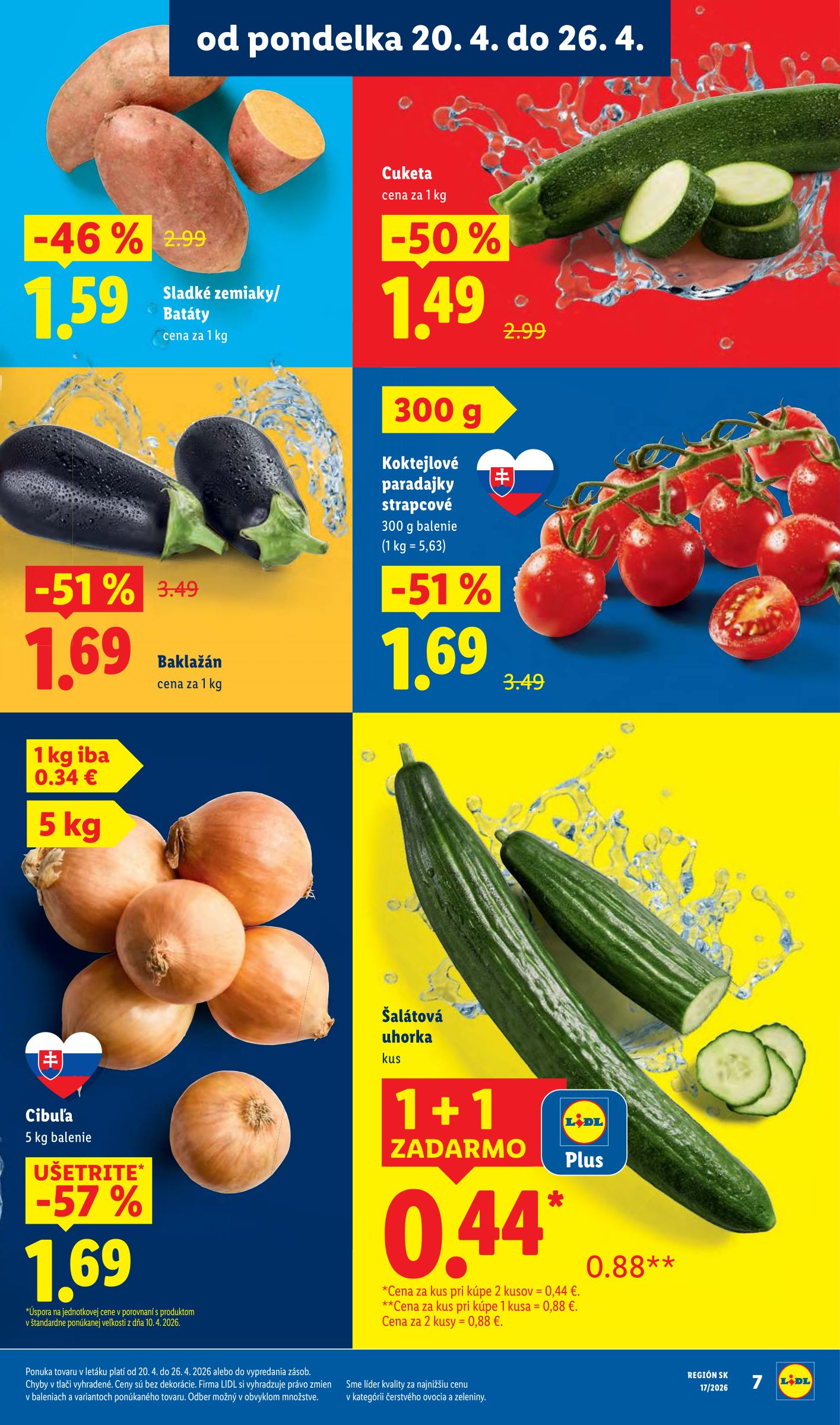 lidl - Nový leták Lidl od pondelka, 20.04.2026 do nedele, 26.04.2026 - page: 7