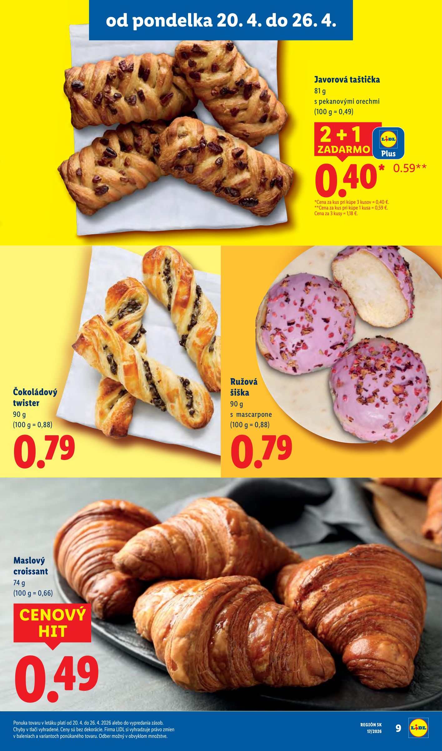 lidl - Nový leták Lidl od pondelka, 20.04.2026 do nedele, 26.04.2026 - page: 9