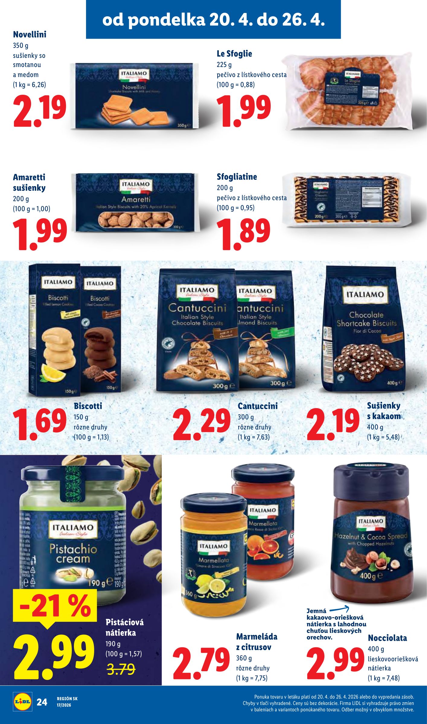 lidl - Nový leták Lidl od pondelka, 20.04.2026 do nedele, 26.04.2026 - page: 24