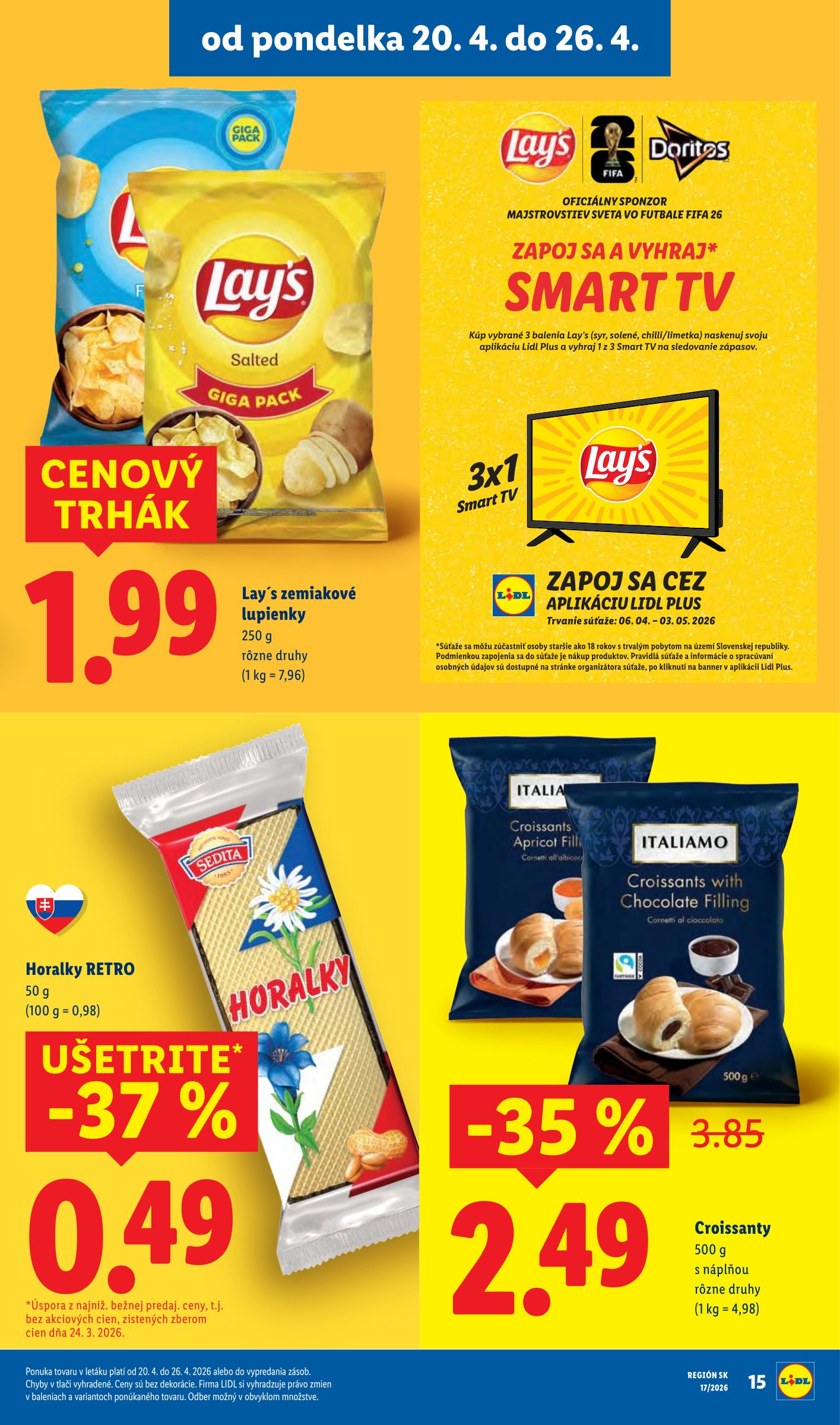 lidl - Nový leták Lidl od pondelka, 20.04.2026 do nedele, 26.04.2026 - page: 15