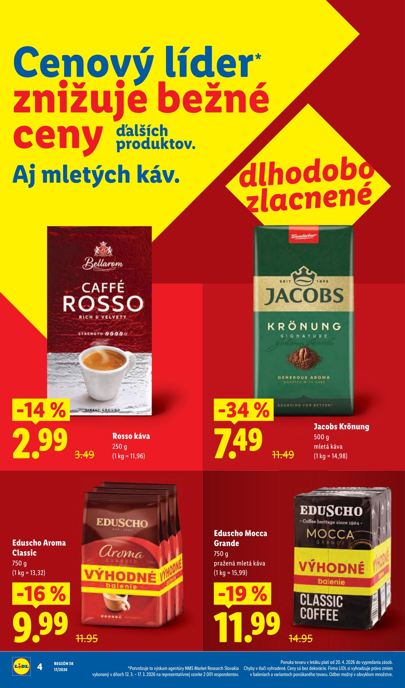 lidl - Nový leták Lidl od pondelka, 20.04.2026 do nedele, 26.04.2026 - page: 4