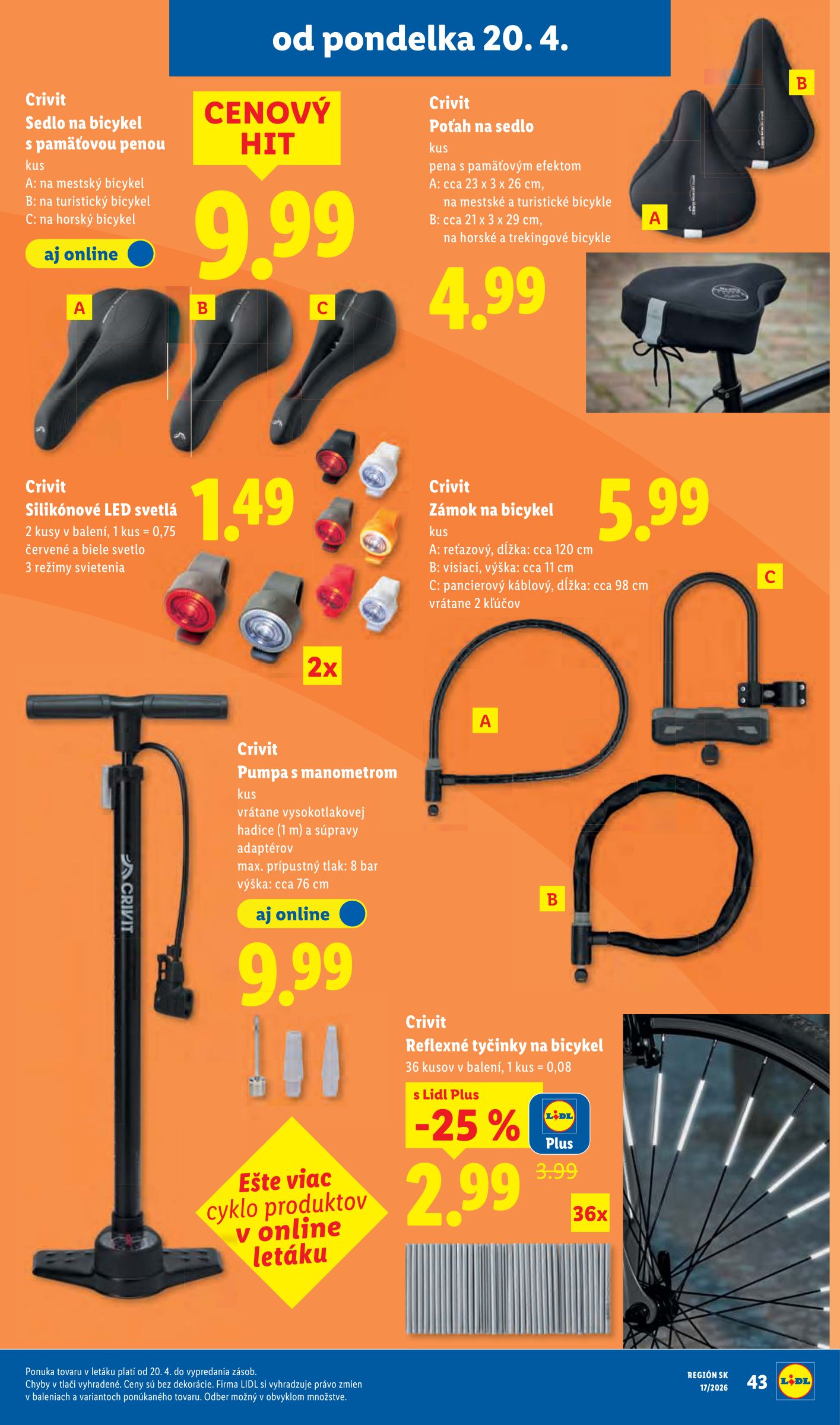 lidl - Nový leták Lidl od pondelka, 20.04.2026 do nedele, 26.04.2026 - page: 50