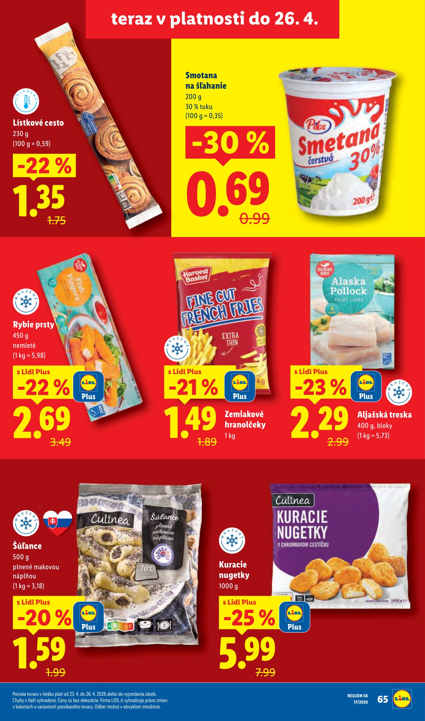 lidl - Aktuálny leták Lidl od pondelka, 20.04.2026 do nedele, 26.04.2026 - page: 39