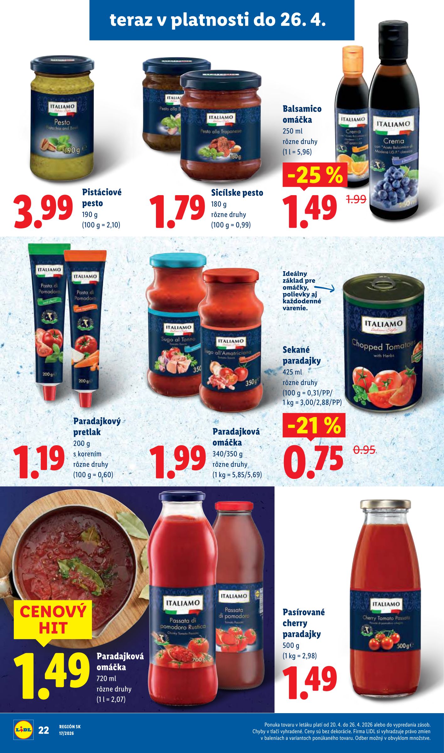 lidl - Aktuálny leták Lidl od pondelka, 20.04.2026 do nedele, 26.04.2026 - page: 46