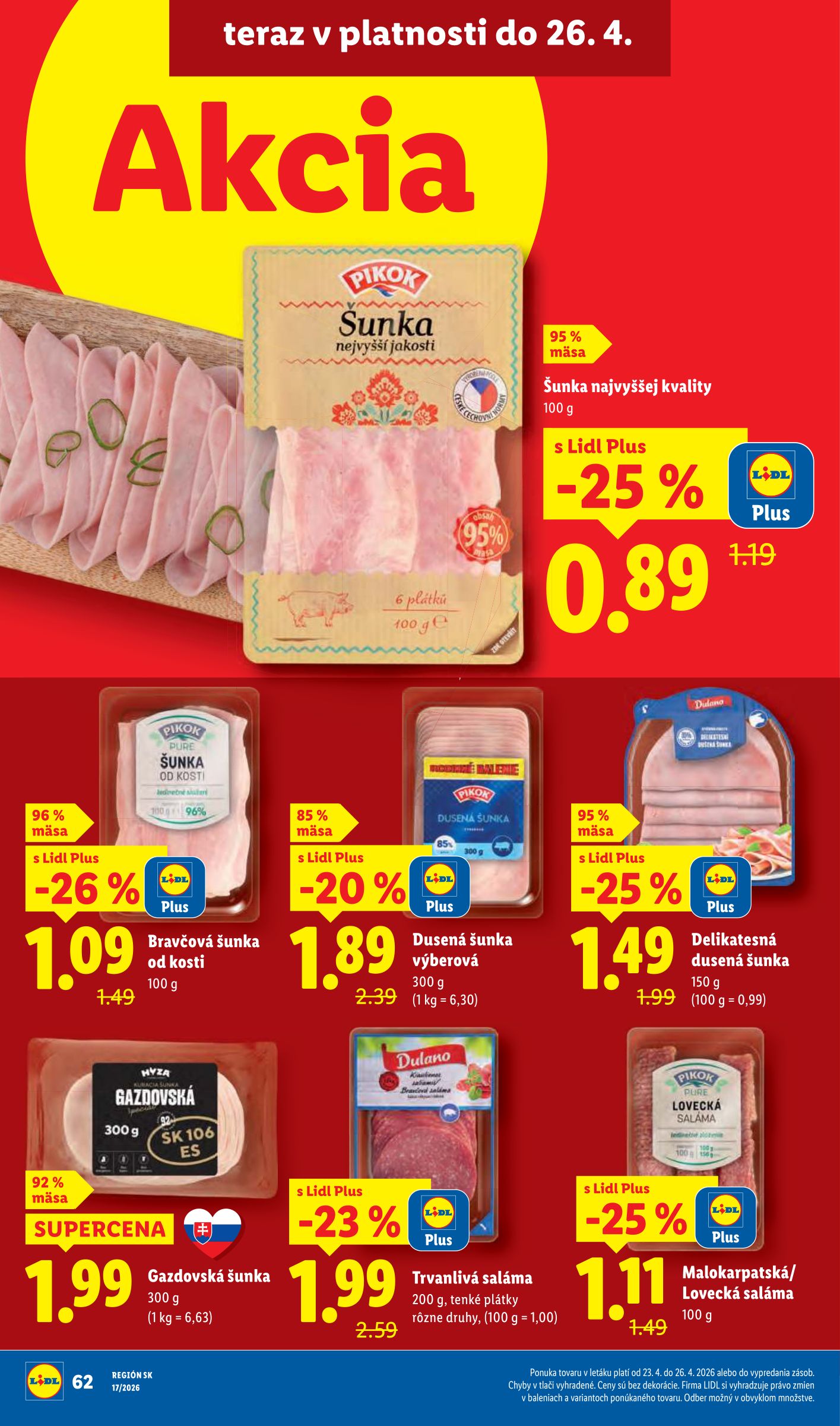 lidl - Aktuálny leták Lidl od pondelka, 20.04.2026 do nedele, 26.04.2026 - page: 36