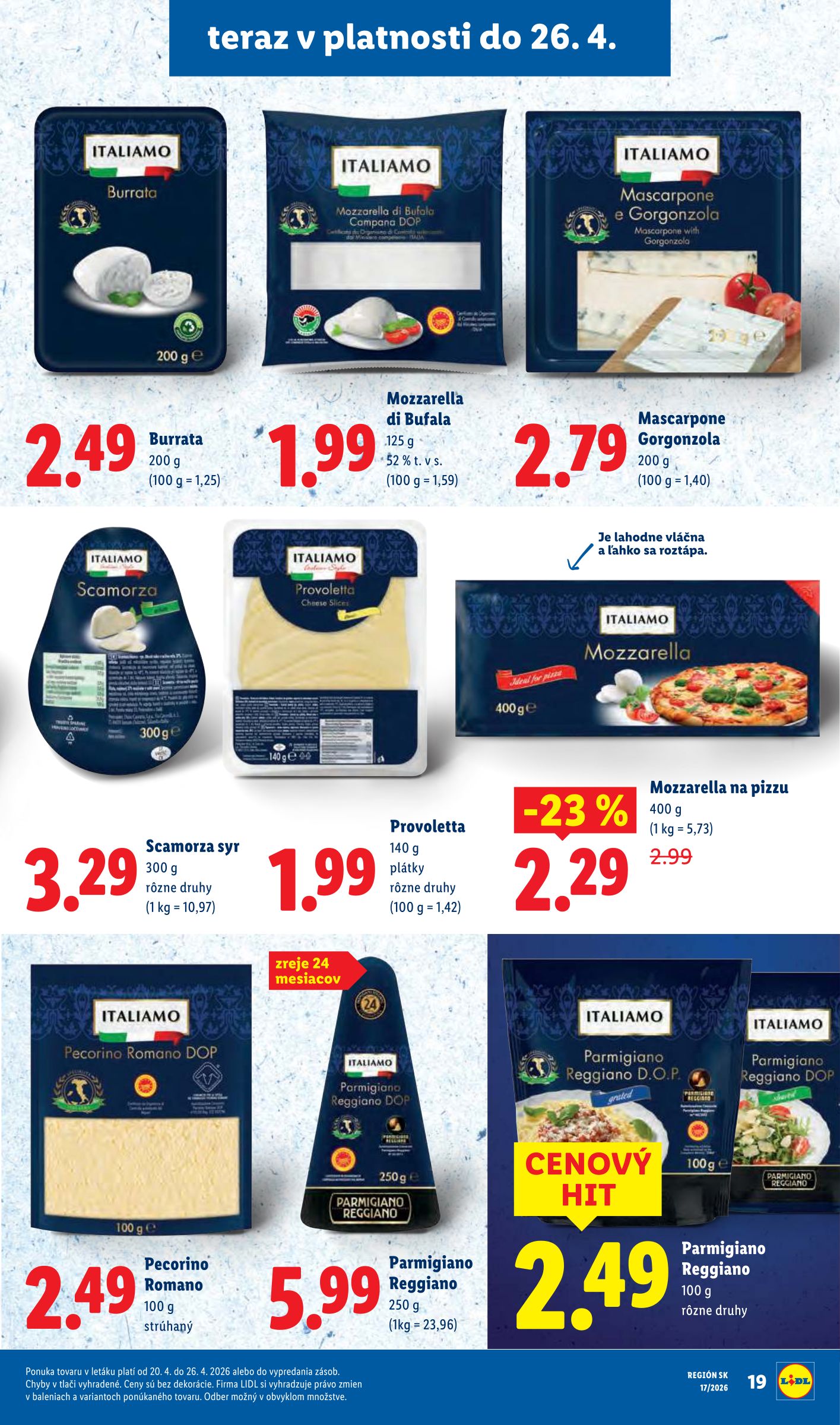 lidl - Aktuálny leták Lidl od pondelka, 20.04.2026 do nedele, 26.04.2026 - page: 43