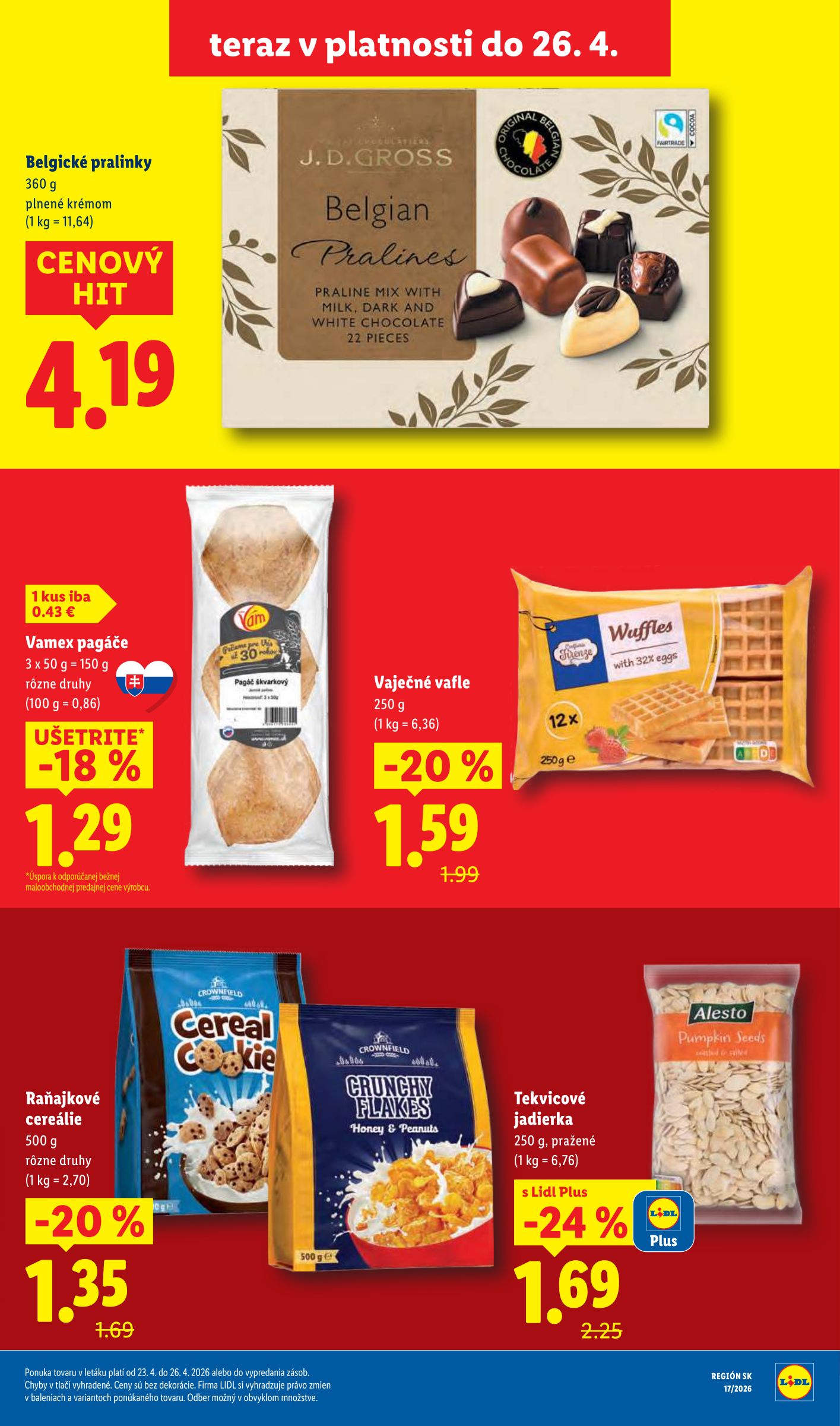 lidl - Aktuálny leták Lidl od pondelka, 20.04.2026 do nedele, 26.04.2026 - page: 41