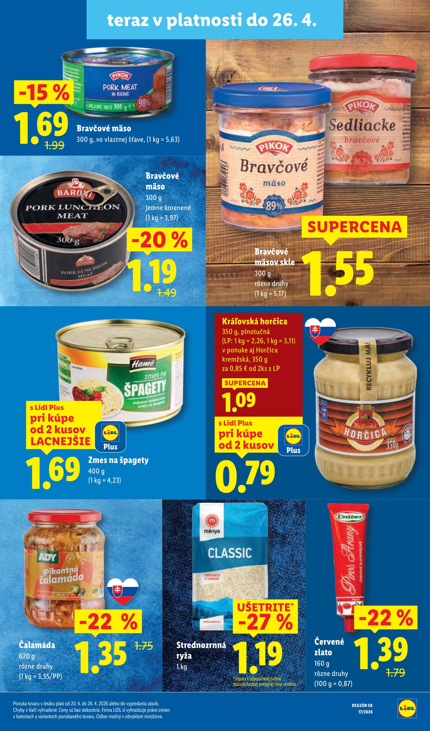lidl - Aktuálny leták Lidl od pondelka, 20.04.2026 do nedele, 26.04.2026 - page: 56