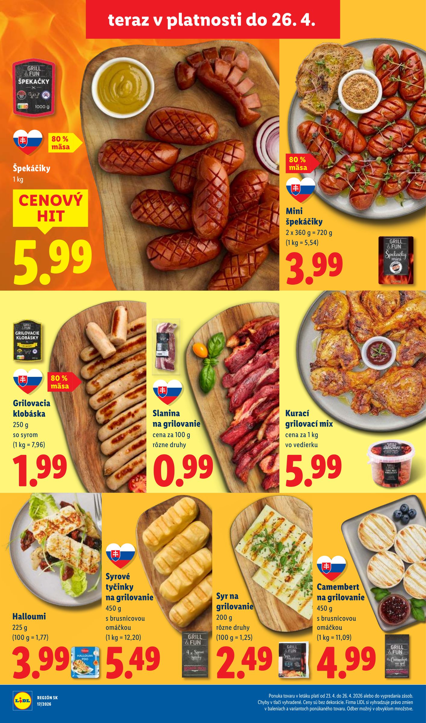 lidl - Aktuálny leták Lidl od pondelka, 20.04.2026 do nedele, 26.04.2026 - page: 26