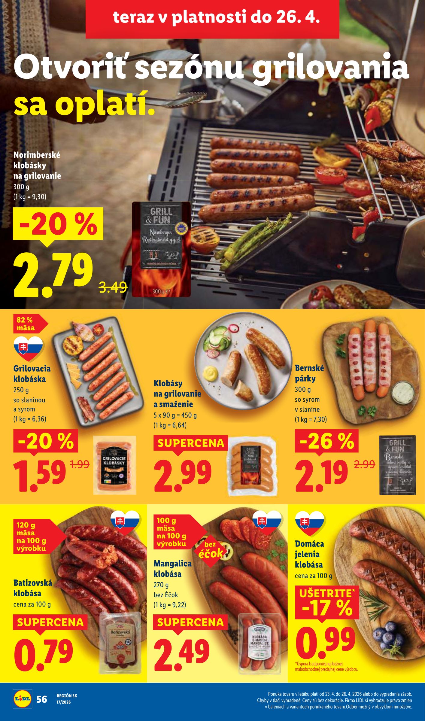 lidl - Aktuálny leták Lidl od pondelka, 20.04.2026 do nedele, 26.04.2026 - page: 24