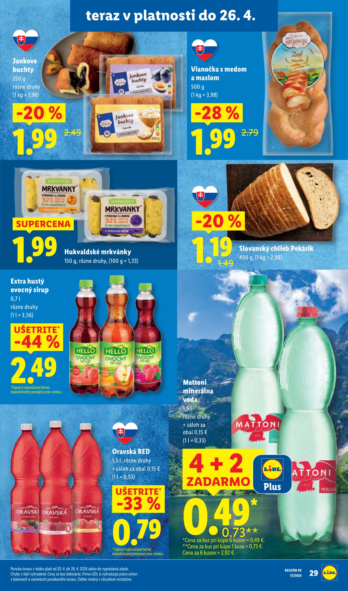 lidl - Aktuálny leták Lidl od pondelka, 20.04.2026 do nedele, 26.04.2026 - page: 58
