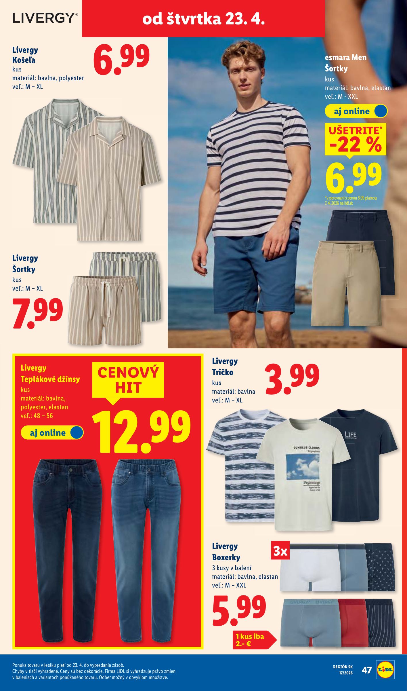 lidl - Aktuálny leták Lidl od pondelka, 20.04.2026 do nedele, 26.04.2026 - page: 69