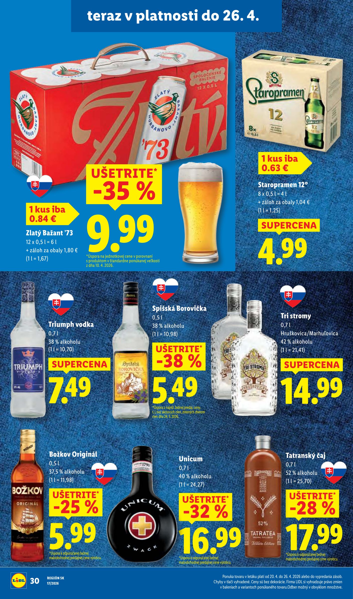 lidl - Aktuálny leták Lidl od pondelka, 20.04.2026 do nedele, 26.04.2026 - page: 59