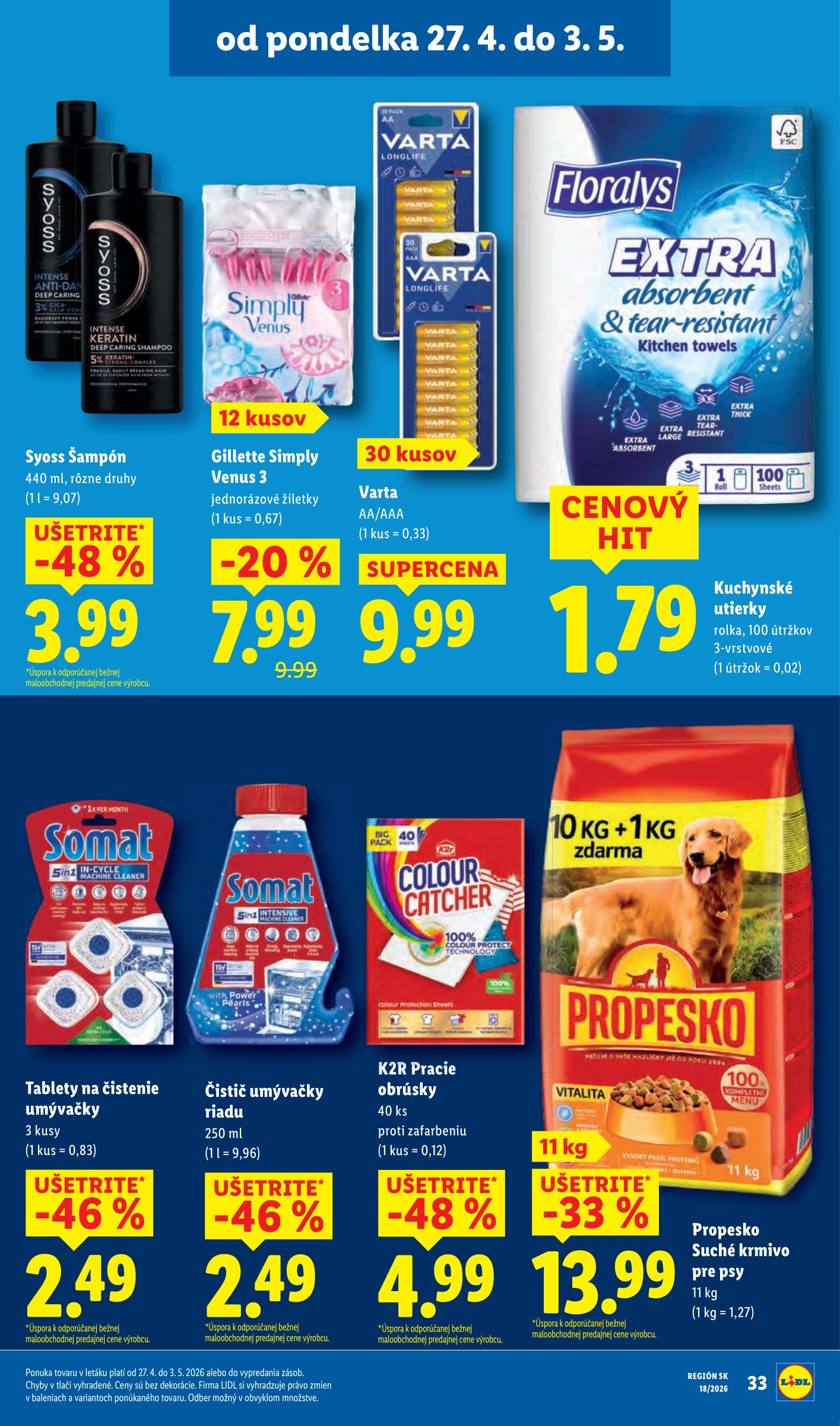 lidl - Nový leták Lidl od pondelka, 27.04.2026 do nedele, 03.05.2026 - page: 35