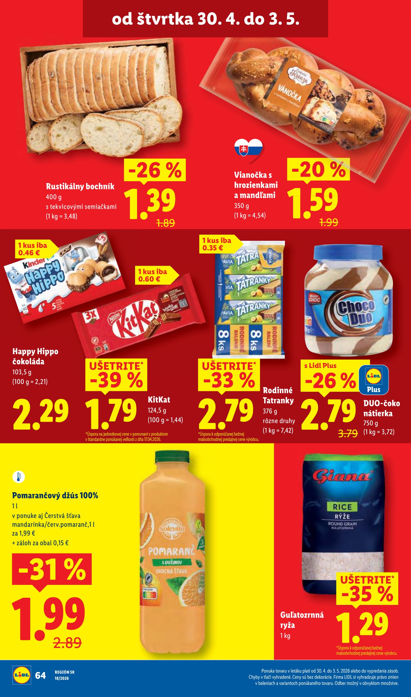 lidl - Nový leták Lidl od pondelka, 27.04.2026 do nedele, 03.05.2026 - page: 70
