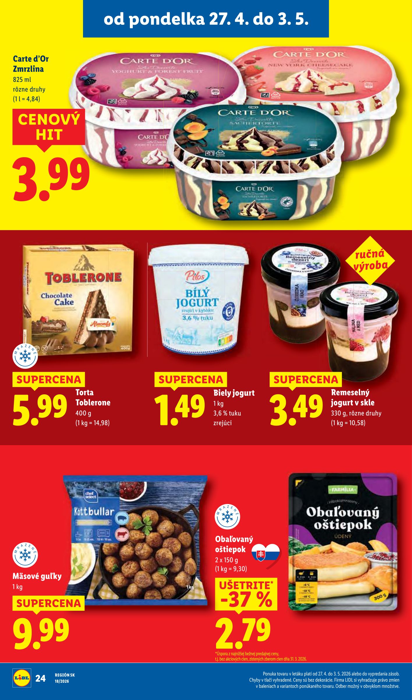 lidl - Nový leták Lidl od pondelka, 27.04.2026 do nedele, 03.05.2026 - page: 26