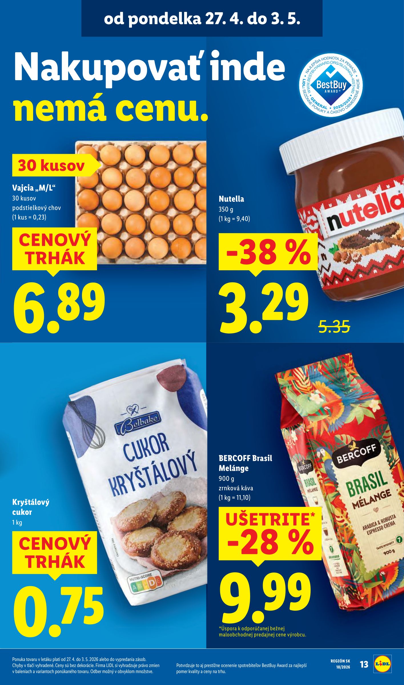 lidl - Nový leták Lidl od pondelka, 27.04.2026 do nedele, 03.05.2026 - page: 15