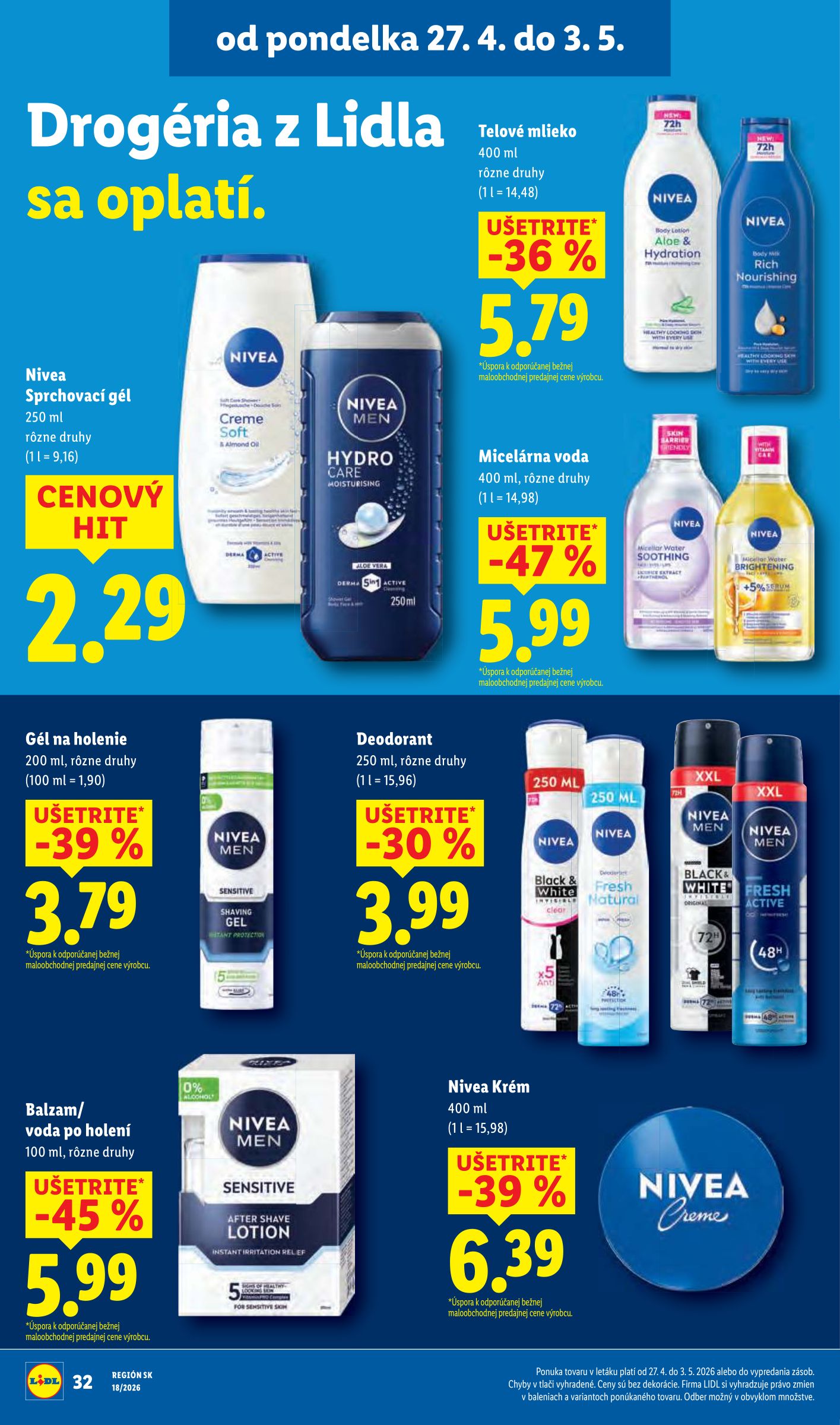 lidl - Nový leták Lidl od pondelka, 27.04.2026 do nedele, 03.05.2026 - page: 34
