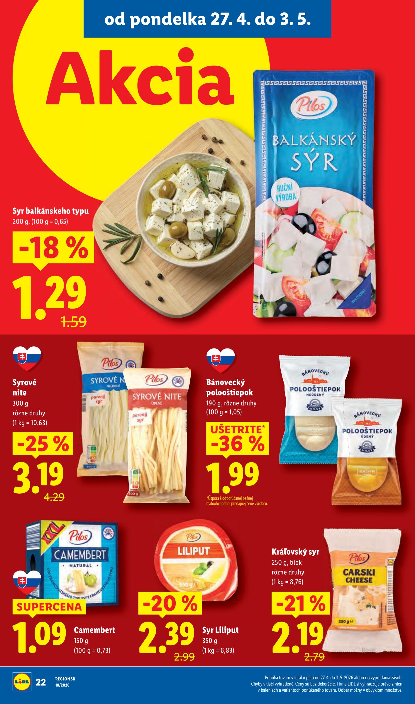 lidl - Nový leták Lidl od pondelka, 27.04.2026 do nedele, 03.05.2026 - page: 24