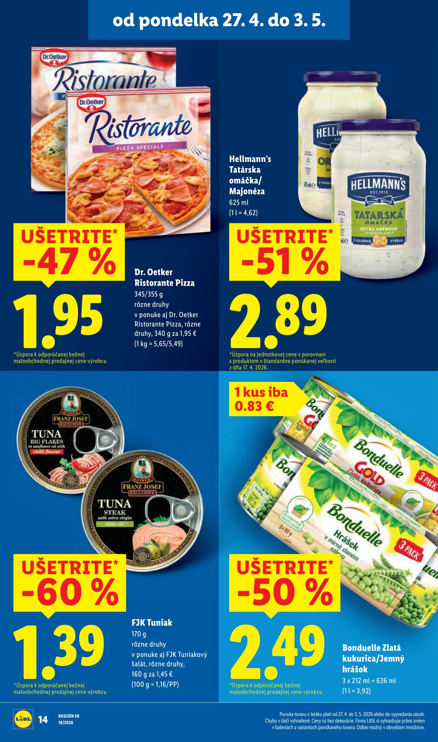 lidl - Nový leták Lidl od pondelka, 27.04.2026 do nedele, 03.05.2026 - page: 16
