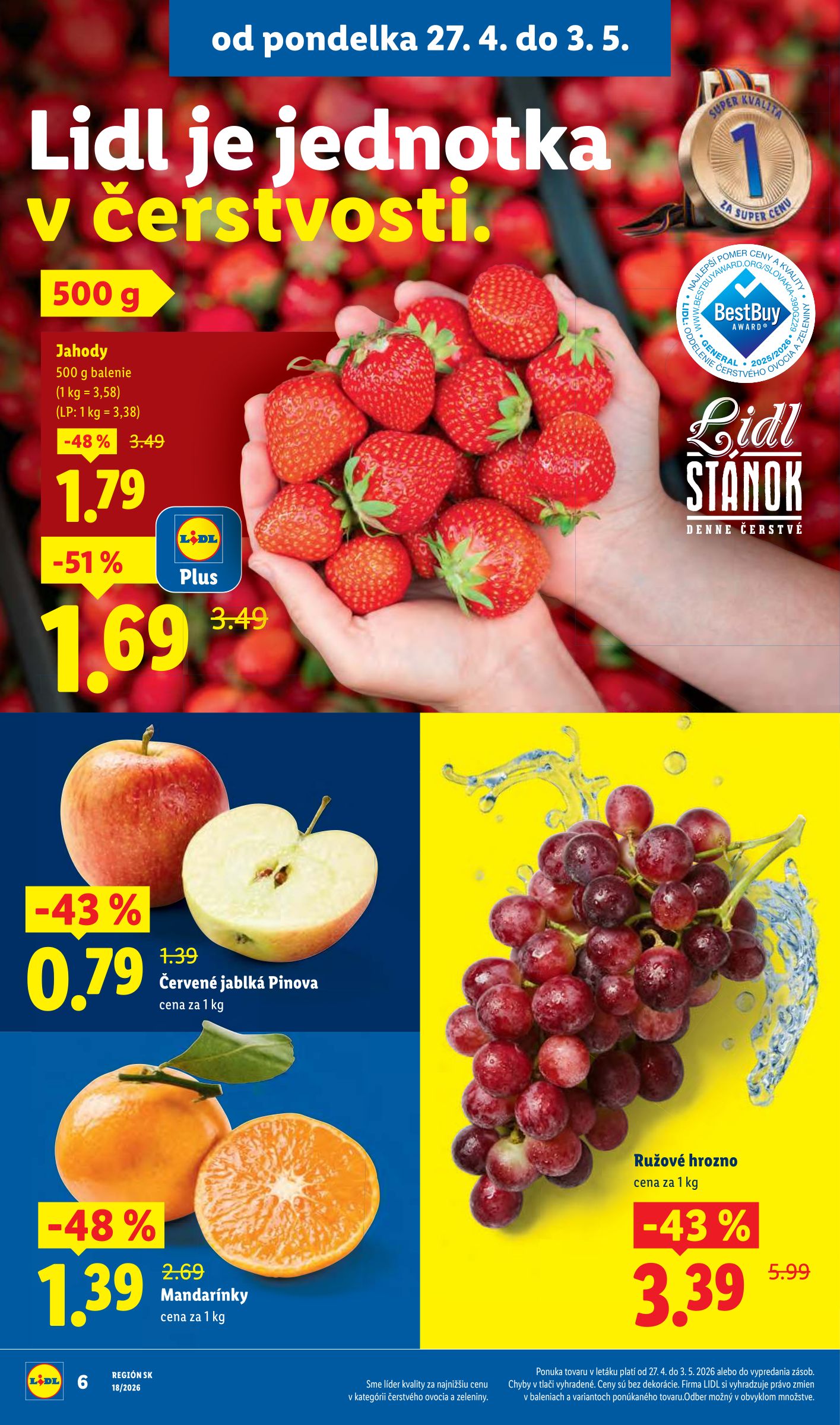 lidl - Nový leták Lidl od pondelka, 27.04.2026 do nedele, 03.05.2026 - page: 8