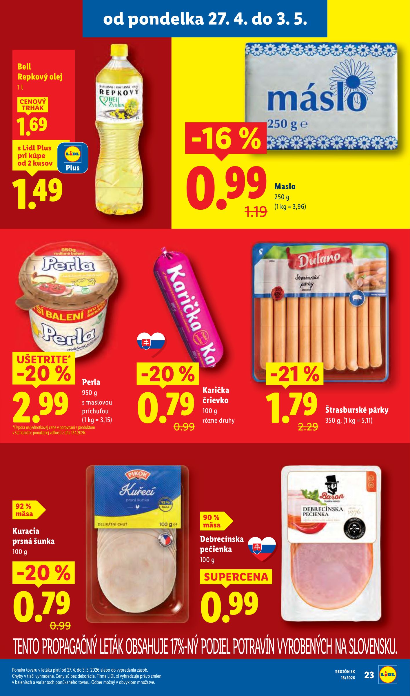 lidl - Nový leták Lidl od pondelka, 27.04.2026 do nedele, 03.05.2026 - page: 25