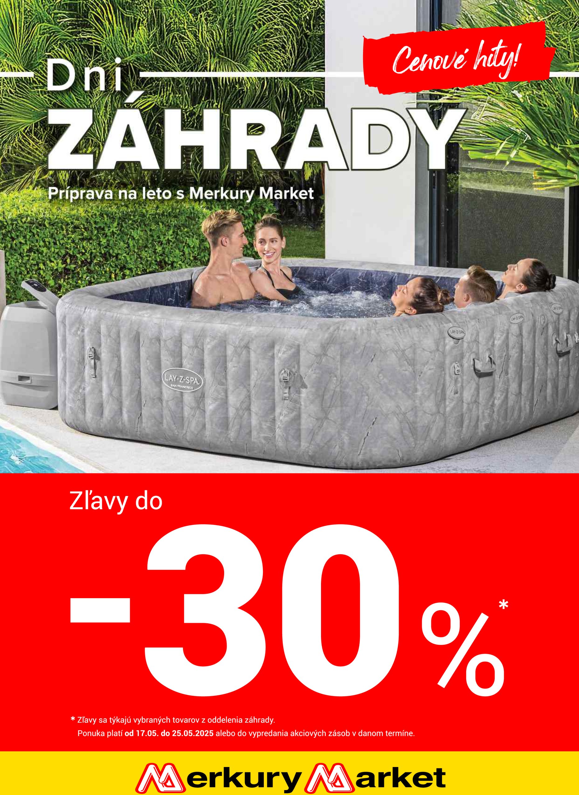 merkury-market - Merkury Market - Dni záhrady leták platný od 17.05. - 25.05.