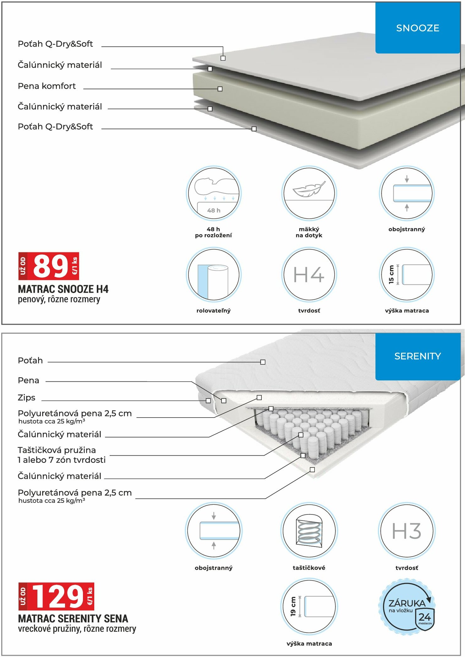merkury-market - Leták Merkury Market - Nábytok, sedačky, matrace platný od 01.09. do 30.09. - page: 23