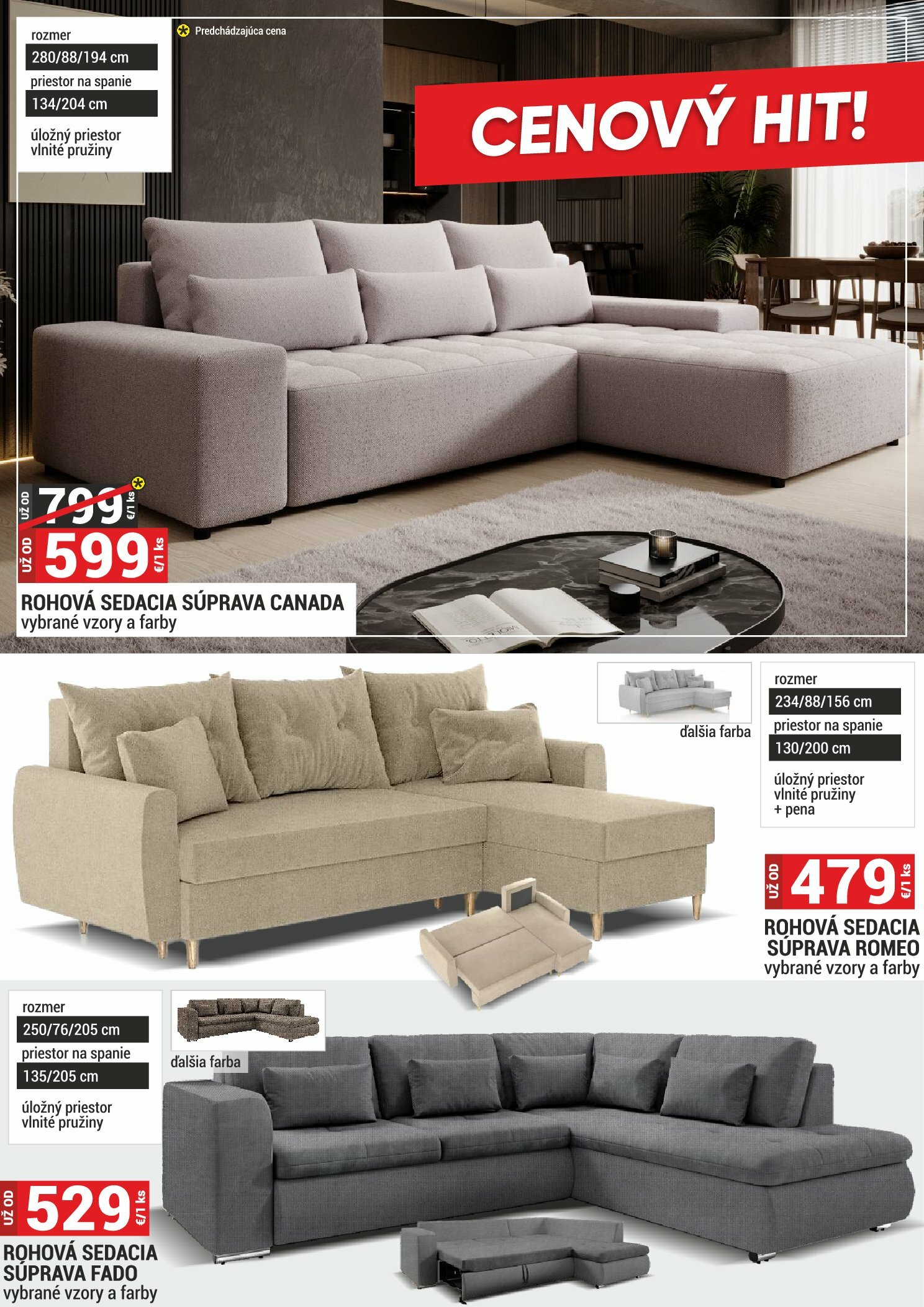 merkury-market - Leták Merkury Market - Nábytok, sedačky, matrace platný od 01.09. do 30.09. - page: 39