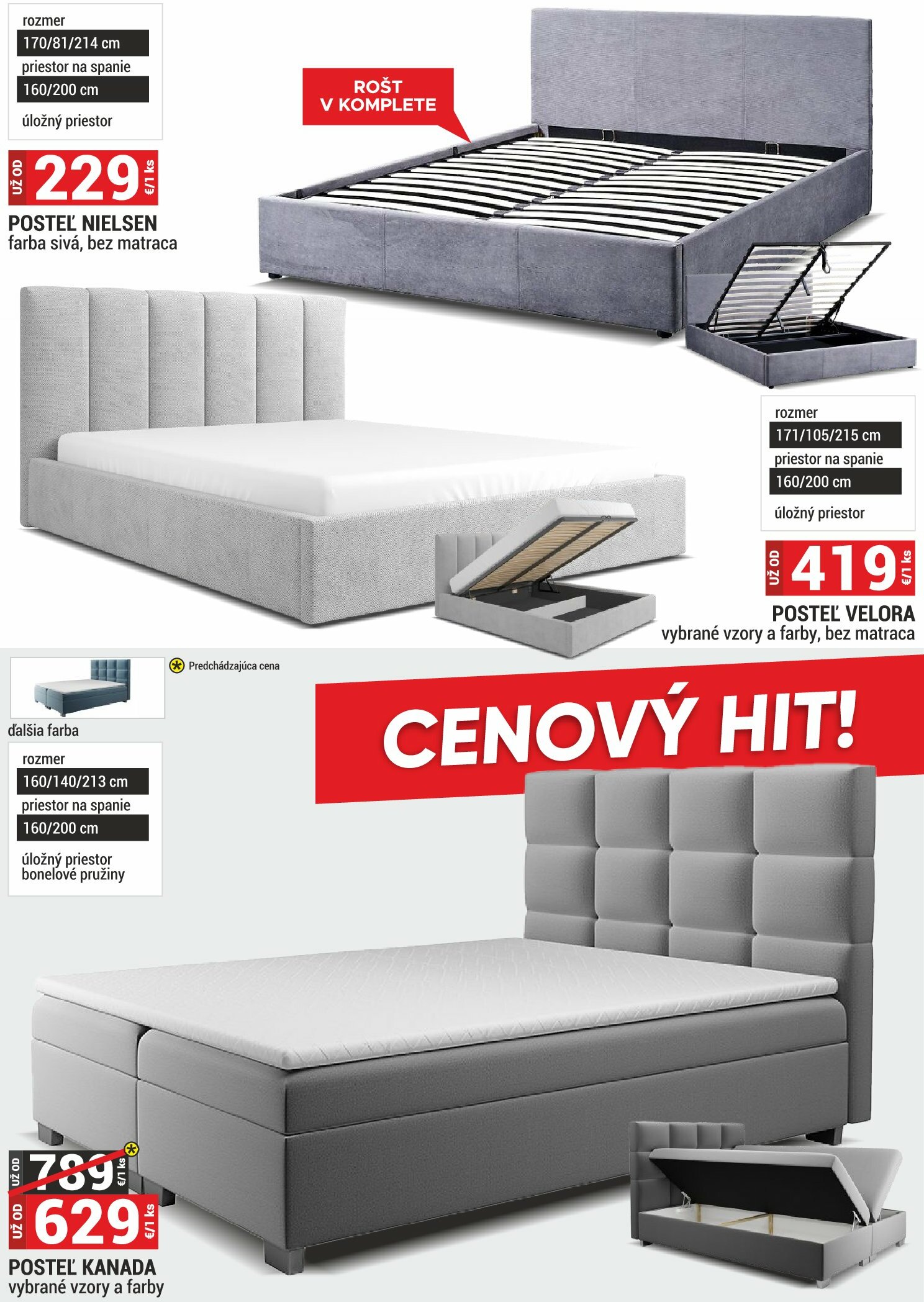 merkury-market - Leták Merkury Market - Nábytok, sedačky, matrace platný od 01.09. do 30.09. - page: 20