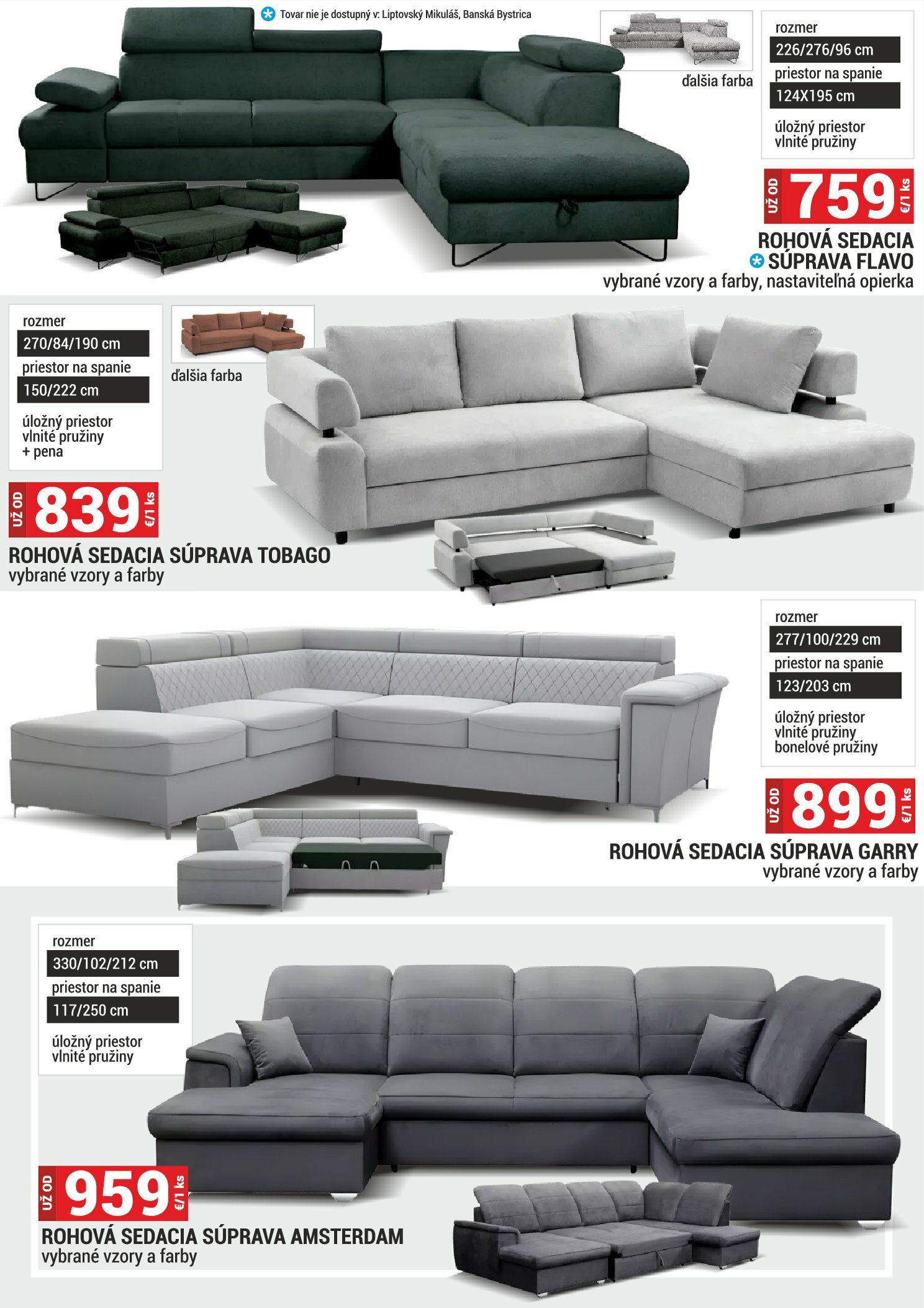 merkury-market - Leták Merkury Market - Nábytok, sedačky, matrace platný od 01.09. do 30.09. - page: 41