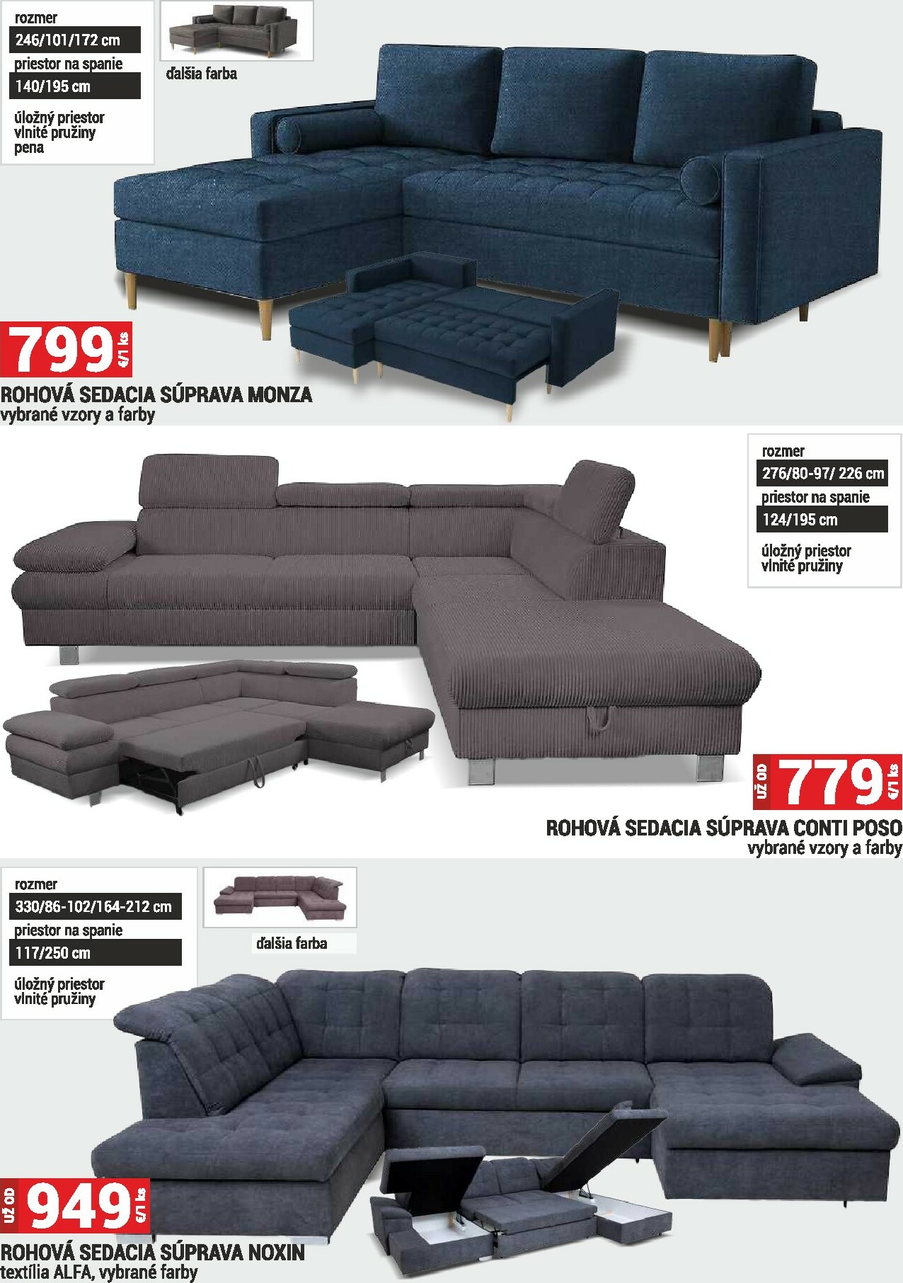 merkury-market - Leták Merkury Market - Nábytok, sedačky, matrace platný od 01.10. do 31.10. - page: 7